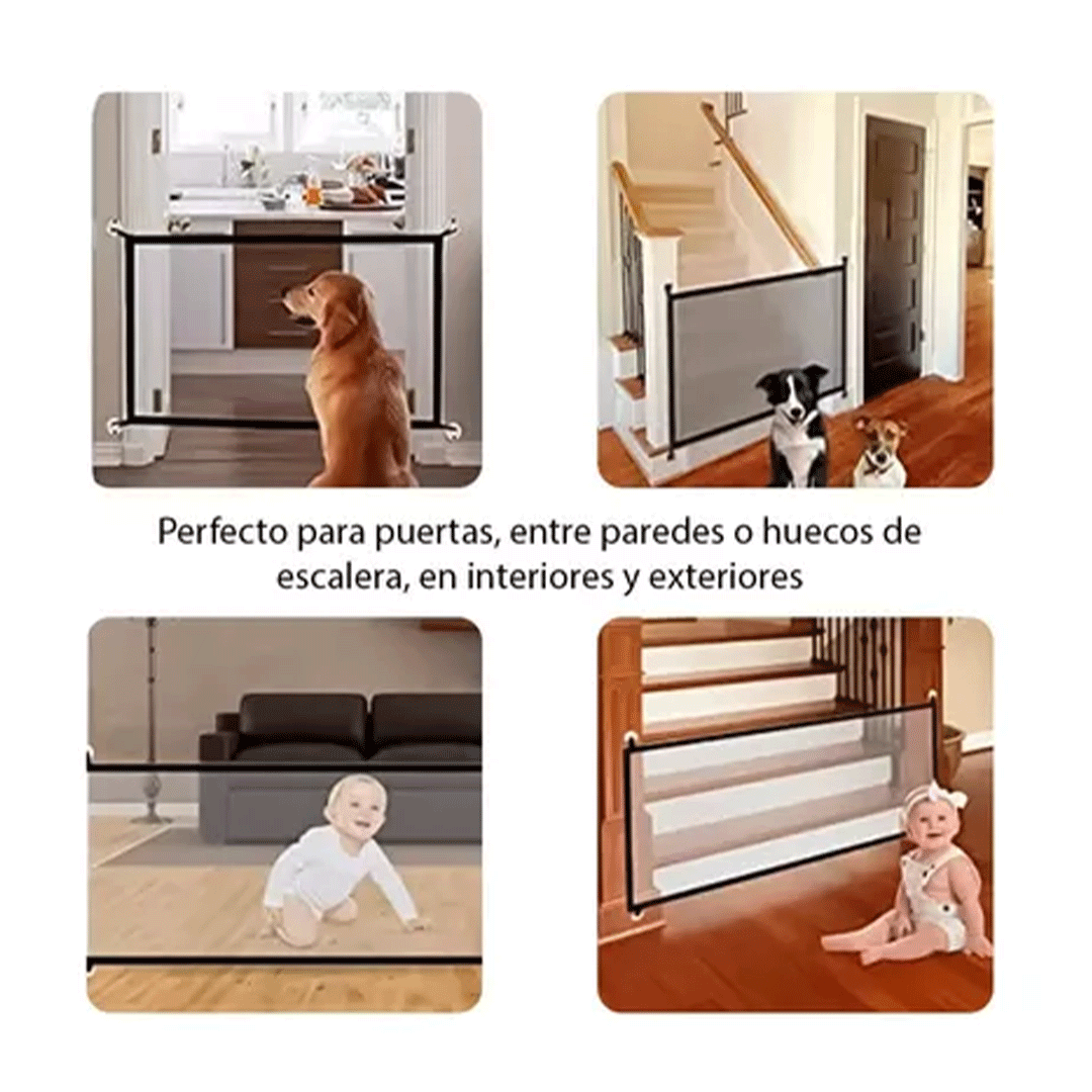 Barrera de Seguridad para Mascotas -  ¡Protegé tu hogar y a tus mascotas!