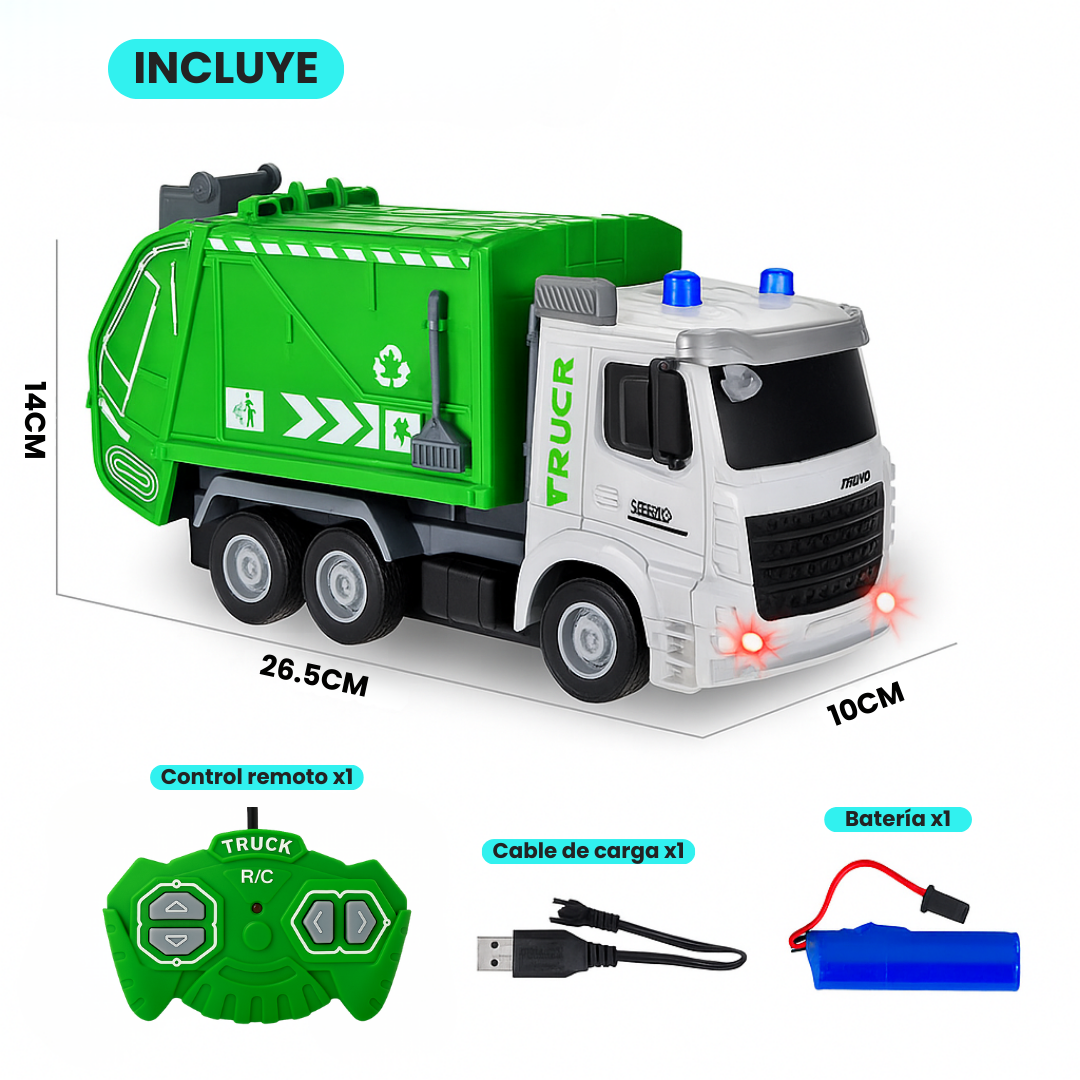 Camión Recolector Residuos A Control Remoto
