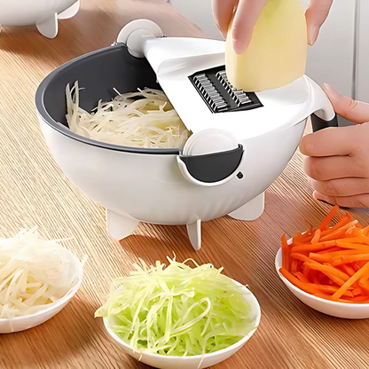 Rallador Rebanador y Escurridor - Todo en uno para tu cocina