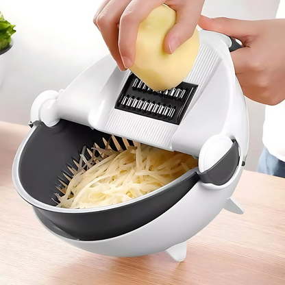 Rallador Rebanador y Escurridor - Todo en uno para tu cocina