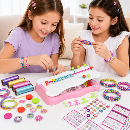 Máquina de Tejer Pulseras Personalizadas para Niños