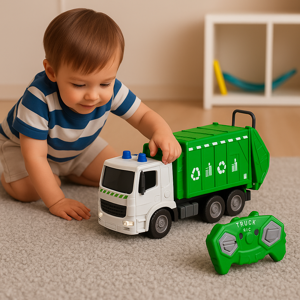Camión Recolector Residuos A Control Remoto
