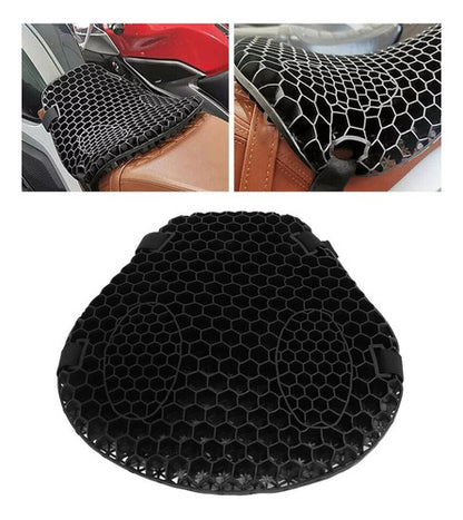 Almohadón Asiento Gel Moto Ortopédico Viscoelastico Premium
