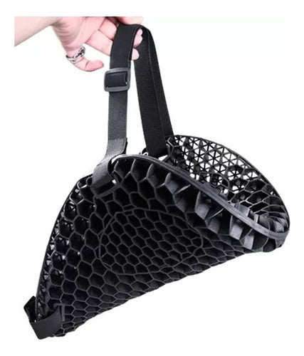 Almohadón Asiento Gel Moto Ortopédico Viscoelastico Premium