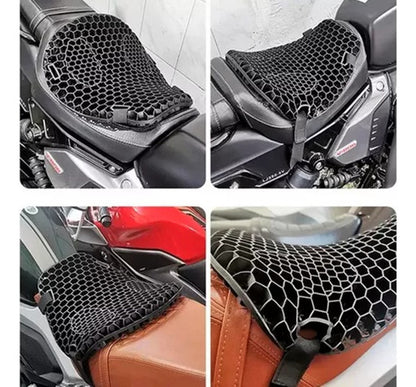 Almohadón Asiento Gel Moto Ortopédico Viscoelastico Premium