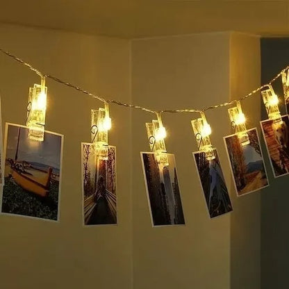 Guía De Luces Para Fotos Con 10 Palillos Conexión 220