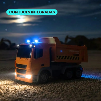 Camión Con Volquete Luces a Control Remoto