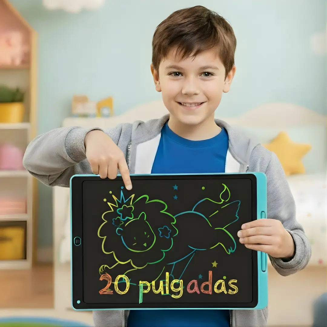 Tablet LCD Mágica 20" -  ¡Dibuja y Borra al Instante!