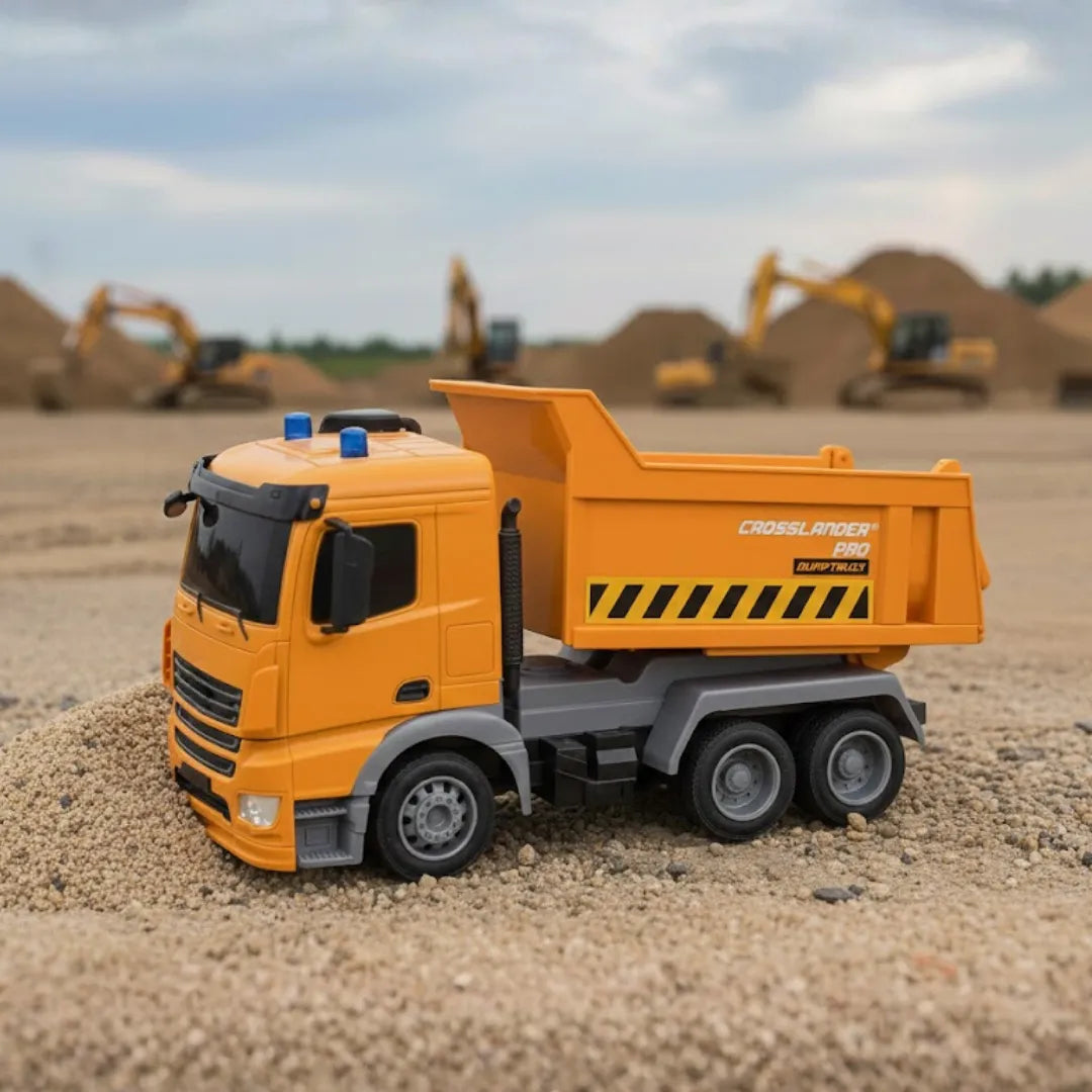 Camión Con Volquete Luces a Control Remoto