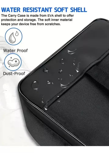 Bolso Maleta Nintendo Switch Negra Transporte Cartera