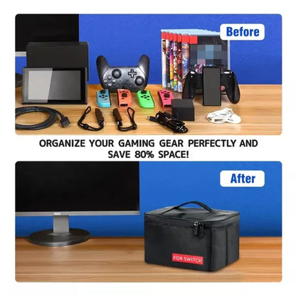Bolso Maleta Nintendo Switch Negra Transporte Cartera