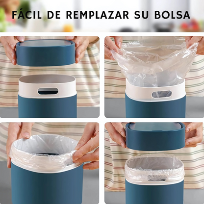 Papelera de Plástico para Mesada - Práctica y Compacta para tu Hogar