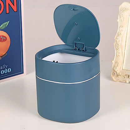 Papelera de Plástico para Mesada - Práctica y Compacta para tu Hogar