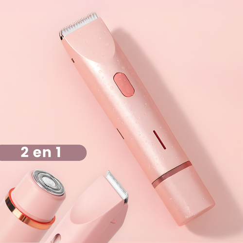 Depiladora Rasuradora De Bikini Doble Cabezal