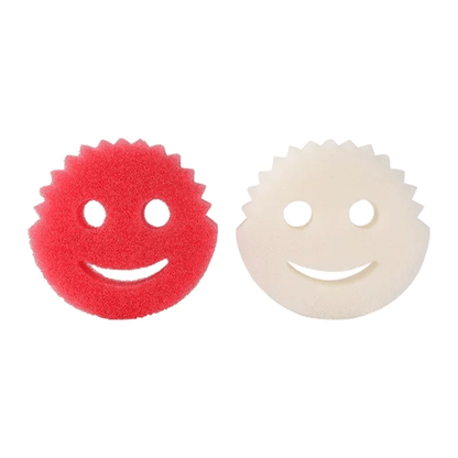 Esponja de Limpieza con Carita 10 x 4 cm - Pack de 2 Unidades