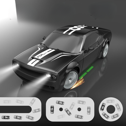 Auto de Drift Control Remoto Escala 1:20 Ruedas de Cambio