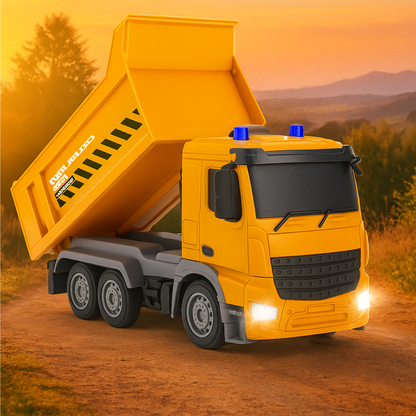 Camión Con Volquete Luces a Control Remoto