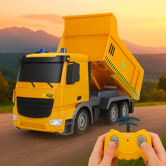 Camión Con Volquete Luces a Control Remoto