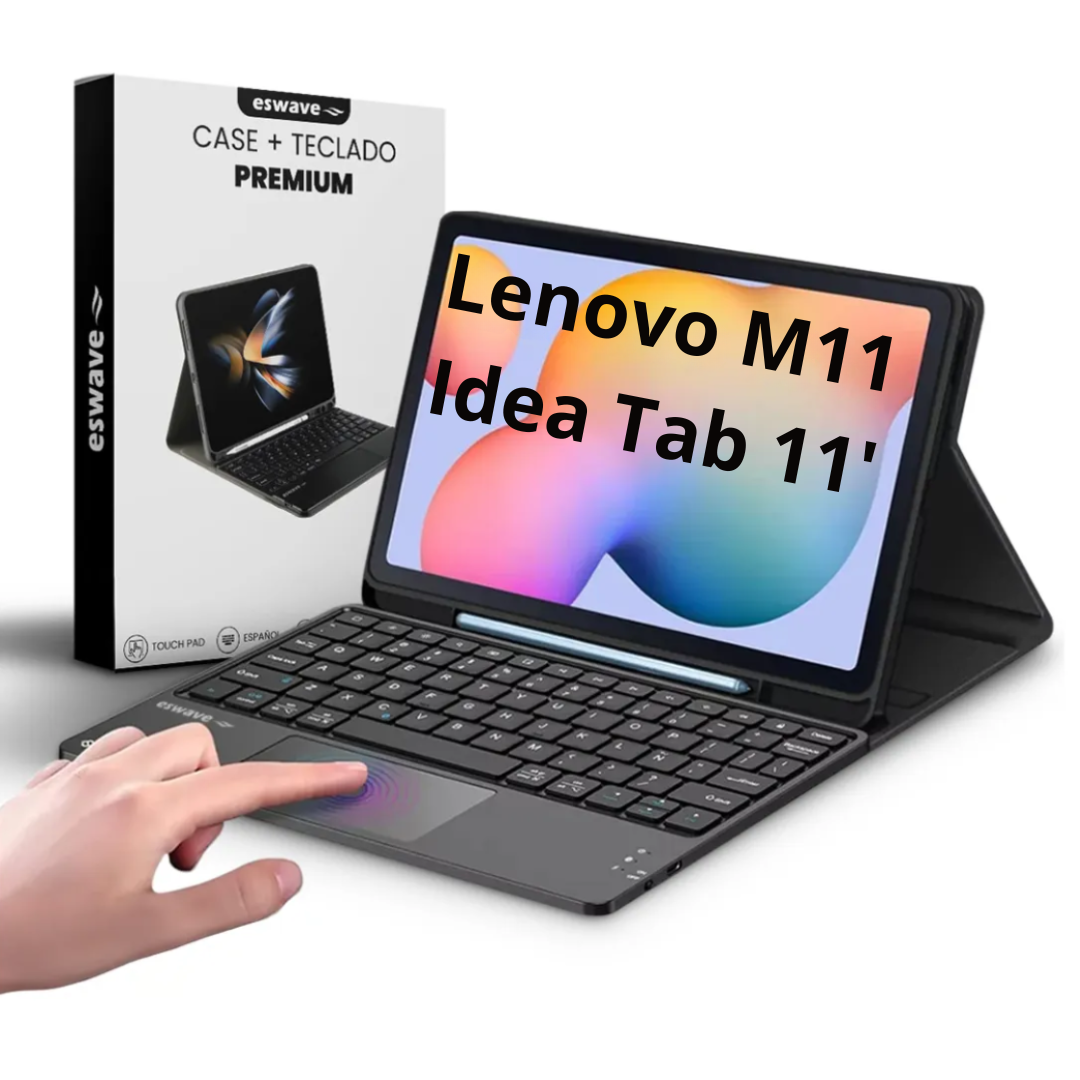 Funda Con Teclado Touchpad Lenovo M11 11' / Idea Tab 11''