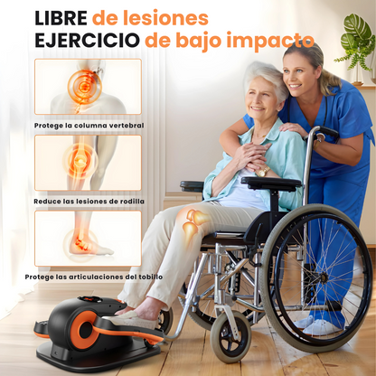 Elíptica Ejercitador de Piernas Eléctrico con Control Remoto