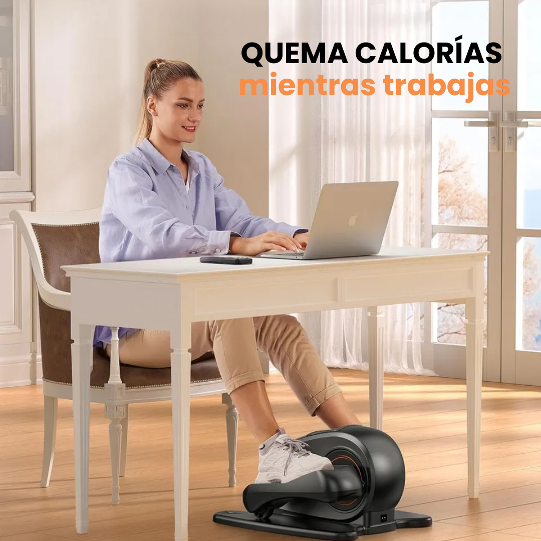 Elíptica Ejercitador de Piernas Eléctrico con Control Remoto