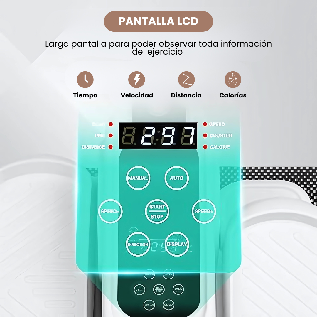Elíptica Ejercitador de Piernas Con Control Remoto 12 Niveles