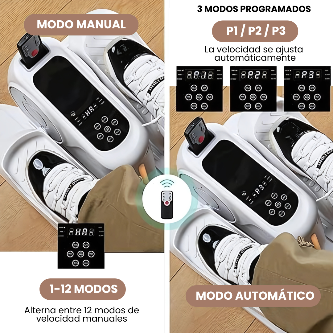 Elíptica Ejercitador de Piernas Con Control Remoto 12 Niveles