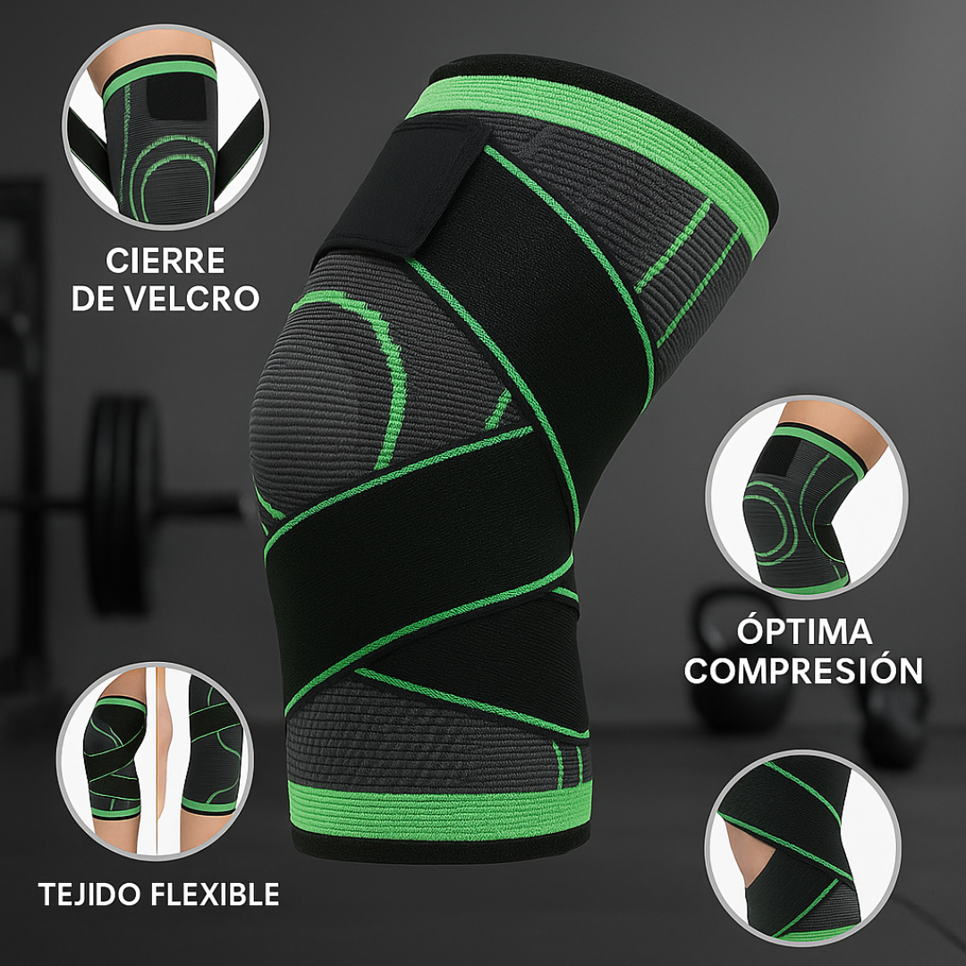 Rodillera de Compresión Ajustable PowerFlex©