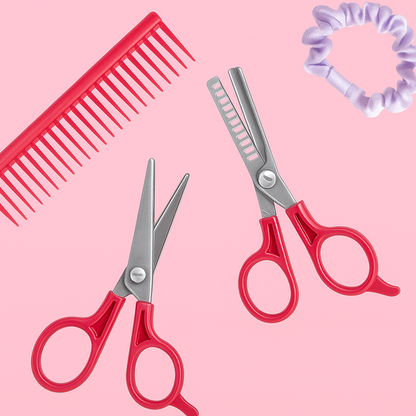 Set Salón de Belleza Secador y Planchita Batería