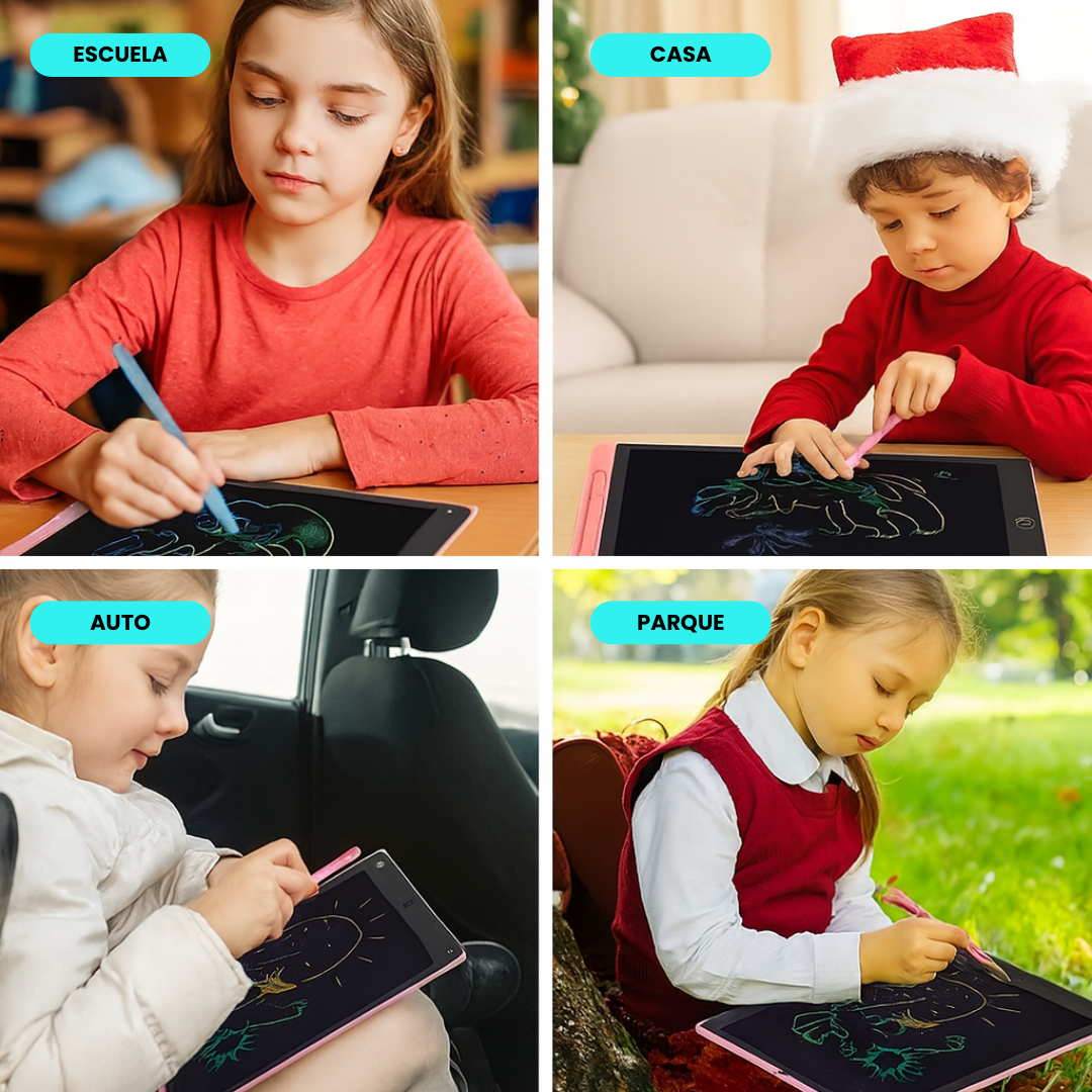 Tablet LCD Mágica 20" -  ¡Dibuja y Borra al Instante!