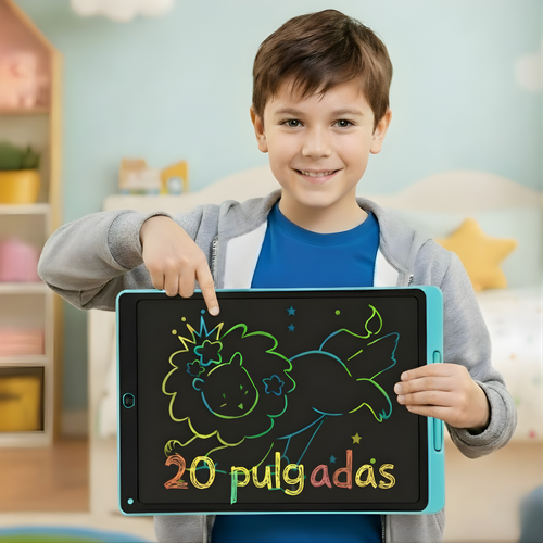 Tablet LCD Mágica 20" -  ¡Dibuja y Borra al Instante!