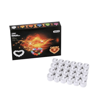 Velas de Luz LED Pack de 24 Unidades - ¡Ilumina tu espacio sin riesgos!