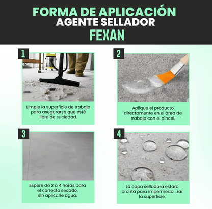 Agente Sellador Invisible Waterpoof Paste - FEXAN © 1 Litro - Malvo