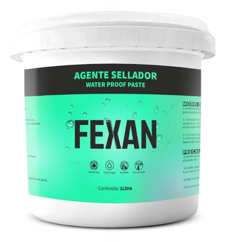 Agente Sellador Invisible Waterpoof Paste - FEXAN © 1 Litro - Malvo