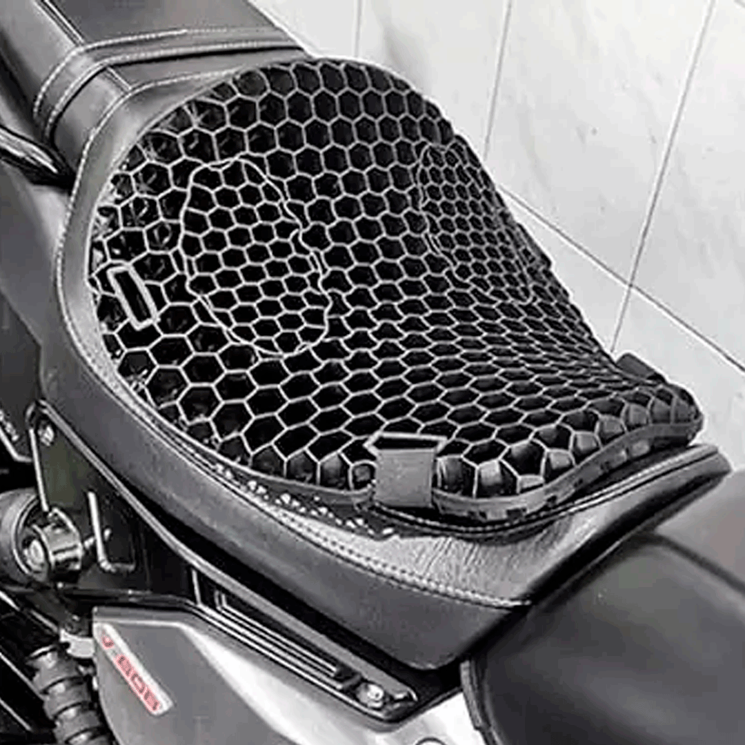Almohadón Asiento Gel Moto Ortopédico Viscoelastico Premium
