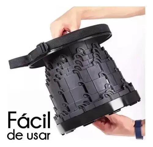 Banco Plegable Portátil para Acampar - Comodidad y Versatilidad en Cualquier Lugar - Malvo