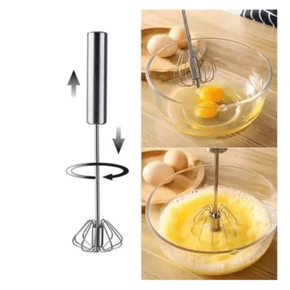 Batidor de Huevo Semiautomático - Eficiencia en tu Cocina - Malvo