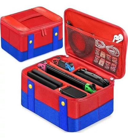 Bolso Maleta Nintendo Switch Mario Bros Transporte Cartera - Malvo