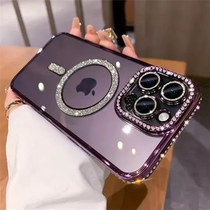 Case Magsafe Brillitos Protector Camara iPhone 15/pro/max © - Malvo