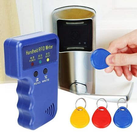 Clonador Copiador De Tags Rfid Llave Magnética + 10 Tags - Malvo