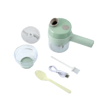 Cortadora Eléctrica de Verduras USB con Agarre Fácil - Rapidez y Eficiencia en la Cocina - Malvo