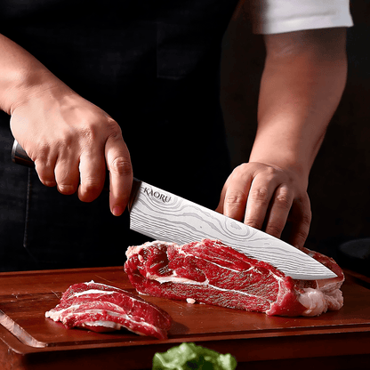 Cuchillo De Chef Cuchilla Profesional De Acero Inoxidable Forjado - Malvo