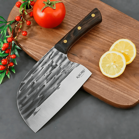 Cuchillo Forjado Kaoru De Cabeza Redonda Con Caja - Malvo