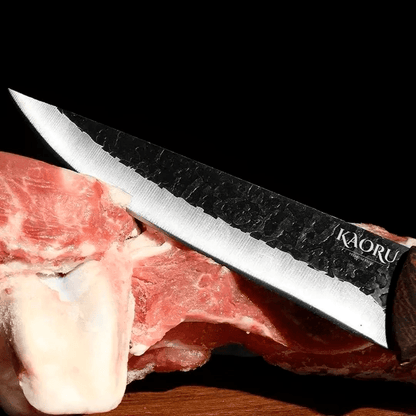 Cuchillo Para Tabla Asado Premium Acero Inoxidable Forjado + Vaina - Malvo