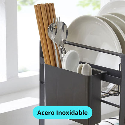 Escurridor de Doble Nivel para platos y utensilios - Malvo