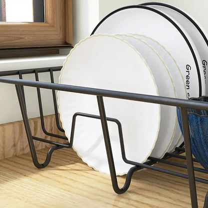 Escurridor De Platos Con Soporte Para Utensilios - Malvo