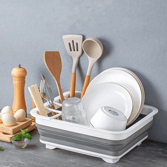Escurridor de Platos Plegable - Ahorra Espacio y Facilita Tu Cocina - Malvo