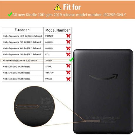 Estuche Funda Protector Kindle 10th Gen 6'' J9g29r - Malvo