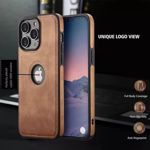 Funda Case Protector Eco Cuero iPhone 13 / Pro / Max Premium - Malvo
