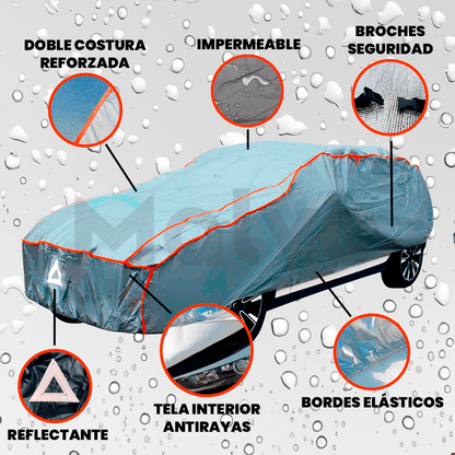 Funda Cobertor Anti Granizo Impermeable para Auto - Malvo